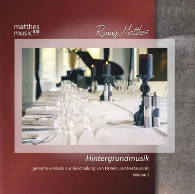 Produktbild von Hintergrundmusik (Vol. 2) - Gemafreie Musik (Klaviermusik, Jazz & Chillout)