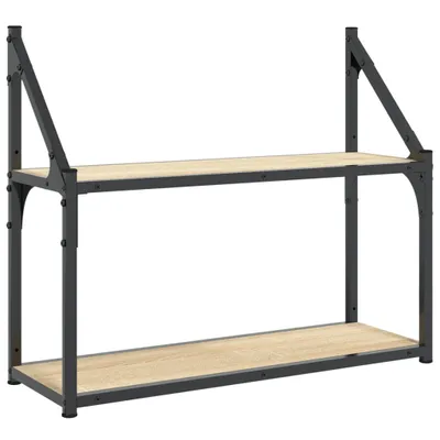 Produktbild von VidaXL 835460, Holz, Stahl, Holz, 600 mm, 210 mm, 510 mm, 1 Stück(e)