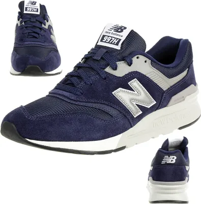 Produktbild von New Balance 997 Sneakers Laag - Blauw - Maat 45