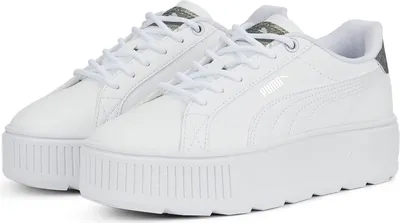 Produktbild von Puma Karmen Distressed Weiß Glattleder Größe: 41 Normal