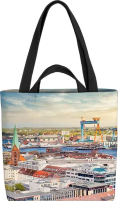 Produktbild von VOID Kiel Tasche 33x33x14cm,15l Einkaufs-Beutel Shopper Einkaufs-Tasche Bag
