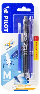 Produktbild von PILOT FRIXION Clicker 0,7 löschbare Kugelschreiber Set