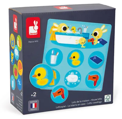 Produktbild von Janod Spiel – Lotto „Das Haus“