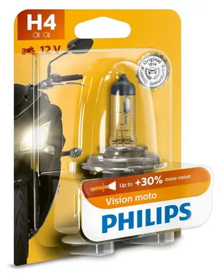 Obrázok produktu pre Philips Vision 12342PRB1, 60 W, 12 V, H4, Halogén, 3200 K, 1 kusov