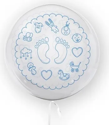 Immagine prodotto di Palloncino 45cm Piedi blu TUBAN