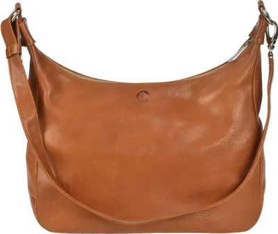 Produktbild von Sonnenleder Umhängetasche Damen Leder Schultertasche Handtasche VALENCIA natur 101-690-01a
