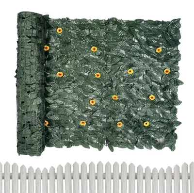 Produktbild von Künstliche Efeu-Absperrung für Garten und Balkon