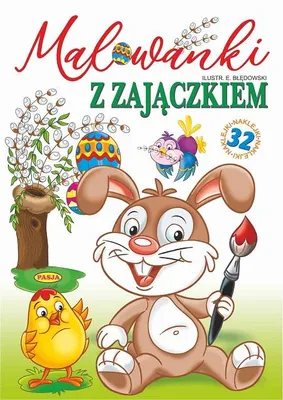 Obrázek produktu pro Kolorowanka dla dzieci z Zajączkiem