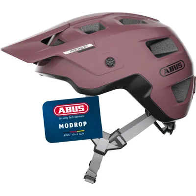 Zdjęcie produktu dla Kask rowerowy Abus MoDrop w kolorze blush red, rozmiar M (54–58 cm) 66272