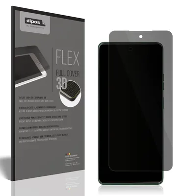 Produktbild von Full Cover Privacy Blickschutzfolie für Motorola Moto G 2025 Folie Anti-Shock