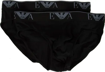 Immagine prodotto di Confezione 2 slip mutanda uomo bipack underwear EMPORIO ARMANI articolo 111321 3A715, S, Cotone 95%,Spandex 5%
