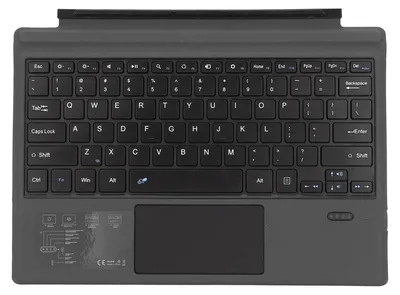 Zdjęcie produktu dla Bezprzewodowa klawiatura Bluetooth z touchpadem - Przenośna klawiatura - Kompatybilna z Pro 3/4/5/6/7