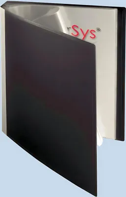 Produktbild von FSY Sichtbuch, 30 Hüllen, PP, schwarz, 1 Stück