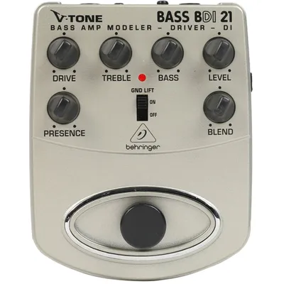 Produktbild von Behringer BDI21 V-Tone Bass Driver Fußpedal mit DI-Box-Funktion