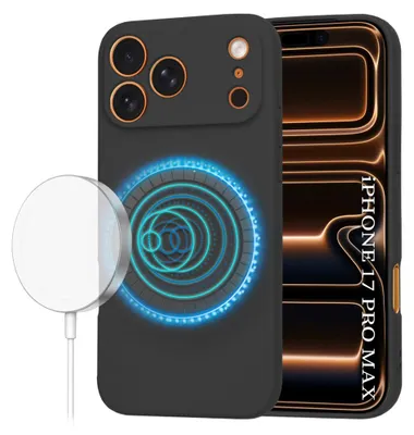 Zdjęcie produktu dla Techsuit – SoftFlex MagSafe etui na iPhone 17 Pro Max – czarne