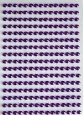 Immagine prodotto di Adesivi autoadesivi viola da 6 mm, 140 pezzi - Brewis
