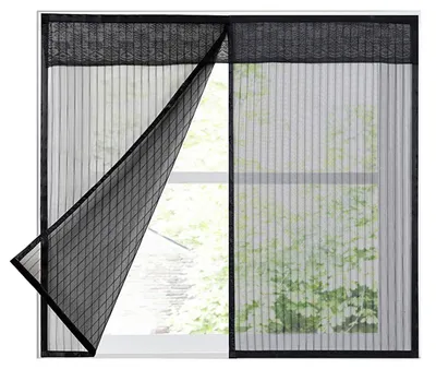 Obrázek produktu pro Magnetická síťka proti hmyzu na okna, 110 x 150 cm