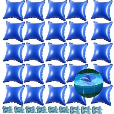 Obrázek produktu pro Hengda 20ks bazénový polštář 122 x 122 x 60 cm bazénový zimní vzduchový polštář, bazénový vzduchový polštář, polstrování, zimní polštář pro zazimování krytu bazénu