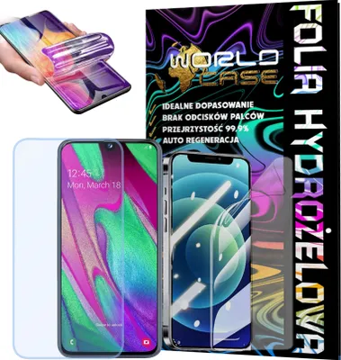 Obrázok produktu pre Ochranná Hydrogélová Fólia Na Displej Samsung A40S Silná Odolná