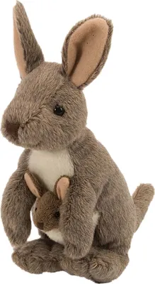 Produktbild von kuscheltier Känguru junior 20 cm Plüsch braun