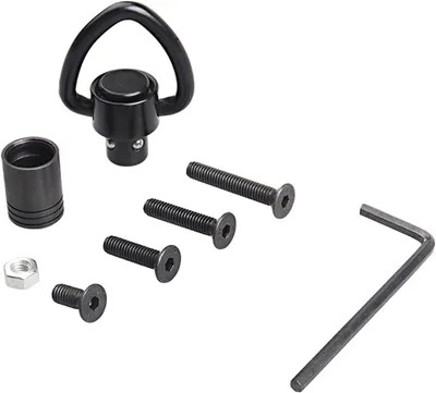 Produktbild von Schnell drehbarer Metallkarabiner, hochbelastbarer Spannverschluss, unverzichtbar beim Camping.