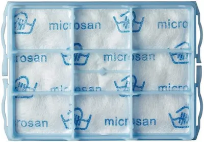 Produktbild von Siemens VZ01MSF, Filter, Blau, Weiß, Fleece, 15 mm, 185 mm, 220 mm