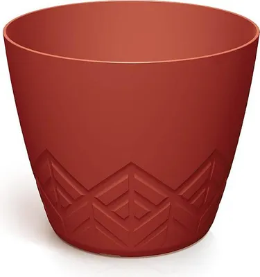 Produktbild von ARECO Blumentopf 29,5 cm - Farbe: Retrorot