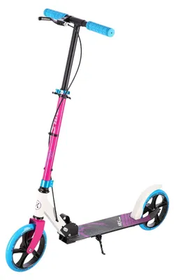 Immagine prodotto di Monopattino per bambini bianco-rosa, altezza regolabile