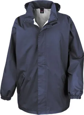 Image de Veste Result Core pour hommes, imperméable, coupe-vent BC899 (XL) (Bleu marine)