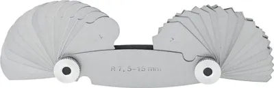 Produktbild von Forum Radienschablone 16 Blatt 7,5-15 mm