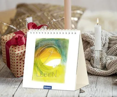 Produktbild von Immerwährender Tischkalender Hoffnung und Leben