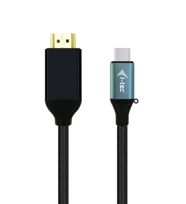 Produktbild von i-tec USB-C HDMI Kabel Adapter 4K/60Hz, 2m, USB Typ-C auf HDMI
