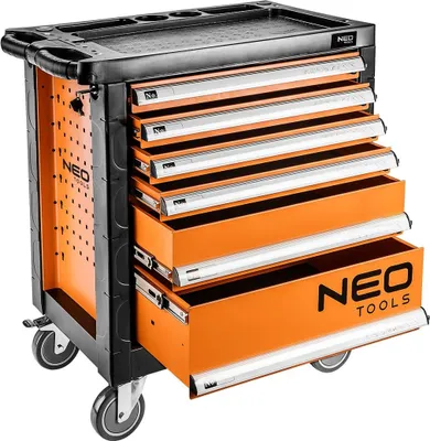 Immagine prodotto di Carrello portautensili Neo 6 cassetti Serratura centrale
