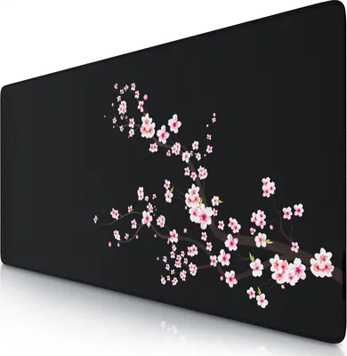 Immagine prodotto di Tappetino per mouse da gioco Titanwolf XXL, 900 x 400 x 3 mm, tappetino da scrivania, lavabile, retro antiscivolo, velocità e precisione, Sakura