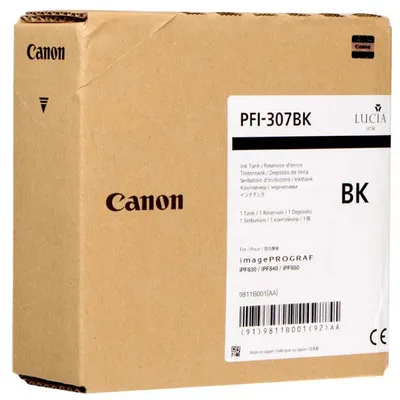 Produktbild von Canon Tinte PFI-307 BK 9811B001 Schwarz