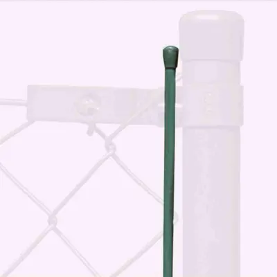 Produktbild von Geflechtspannstäbe 6 x 1550 grün RAL 6005