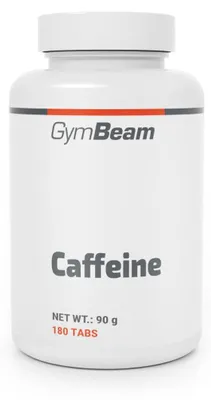 Produktbild von GymBeam - Koffein, 180 Tabletten, ohne Geschmack