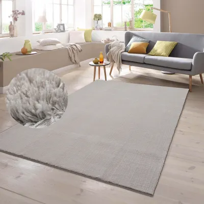 Immagine prodotto di Morbido tappeto color sabbia - Dimensioni: 140 x 200 cm