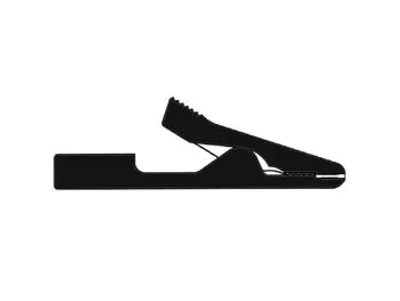 Produktbild von ISOLIERTE MINIATUR-ABGREIFKLEMME, 2 mm - SCHWARZ (MA1)