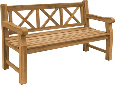 Produktbild von Teako Design Friesenbank Teak Massivholz Extra Stark Wetterfest 150 cm