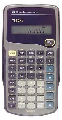 Obrázek produktu pro Texas Instruments TI-30Xa, Kapsa, Vědecká kalkulačka, 10 číslice/číslic, 1 řádky, Baterie, Černá, Šedá
