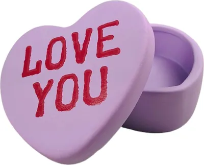 Obrázok produktu pre Love You – úložná krabička na Valentína – dekoratívna krabička v tvare srdca