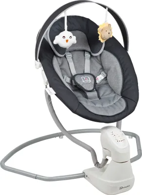 Produktbild von babyGO Babywippe Cuddly, Anthrazit