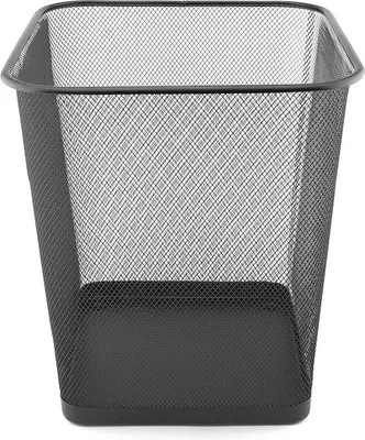 Produktbild von Famanu Abfalleimer Metall - 18 Liter Schwarz