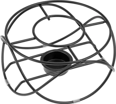 Immagine prodotto di scaldatazze bremermann per 1 tealight, scaldatazze in metallo, rotondo, nero