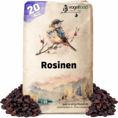 Produktbild von 20 kg Rosinen Futterrosinen Vogelfutter