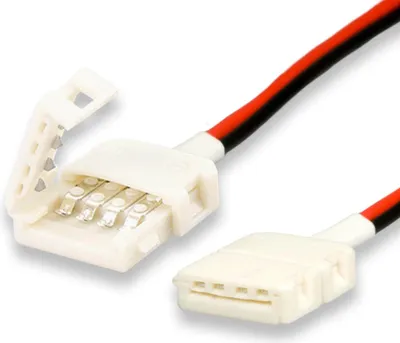 Produktbild von ISOLED Clip-Verbinder mit Kabel C1-210 für 2-pol. IP20 Flexstripes 10mm, Pitch >12mm