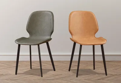 Produktbild von Sessel Stuhl 1x Esszimmer Lounge Sitz Polsterstuhl Kunstleder Fernseh Lehnstuhl