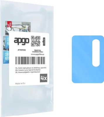 Produktbild von apgo 4 Stück Linsenschutz Kamera Schutzglas für Umidigi Bison Kameraschutz, 9H Kameraobjektiv Camera Lens Protector