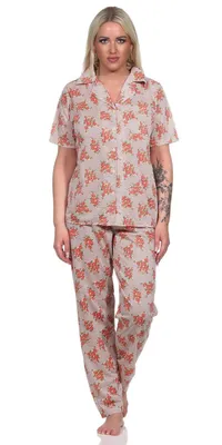 Immagine prodotto di Pigiama da donna set pigiama due pezzi; albicocca XL/42